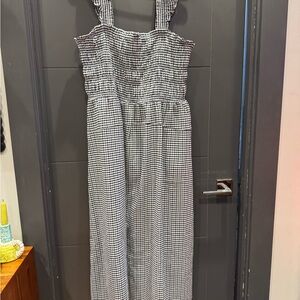 Old Navy Navy and White gingham Dress